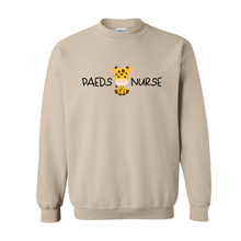 Load image into Gallery viewer, Paeds Nurse Giraffe Crewneck