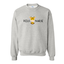 Load image into Gallery viewer, Peds Nurse Giraffe Crewneck