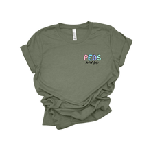 Load image into Gallery viewer, PEDS Nurse Rainbow T-Shirt
