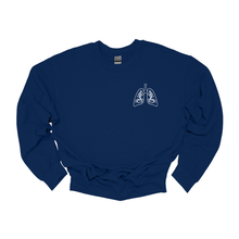Load image into Gallery viewer, Lungs Embroidered Sweater