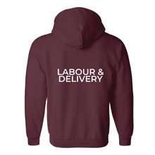 Load image into Gallery viewer, IWK BIRTH UNIT - L&D Zip-Up Hoodies