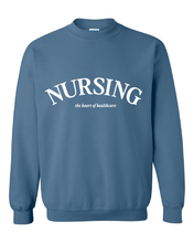 Load image into Gallery viewer, Nursing: The Heart Of Health Care Sweater