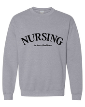 Load image into Gallery viewer, Nursing: The Heart Of Health Care Sweater