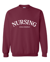 Load image into Gallery viewer, Nursing: The Heart Of Health Care Sweater
