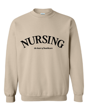 Load image into Gallery viewer, Nursing: The Heart Of Health Care Sweater