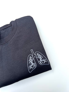 Lungs Embroidered Sweater