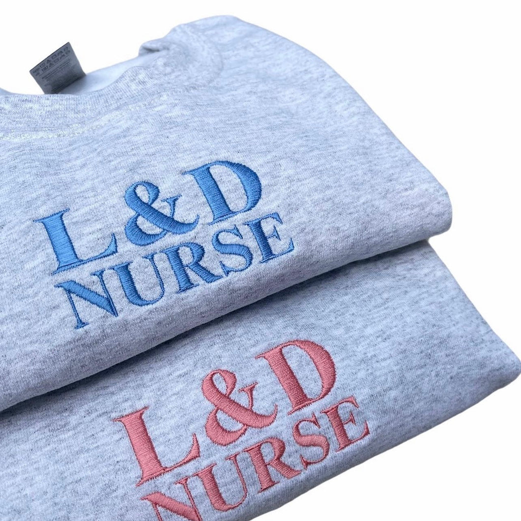 IWK BIRTH UNIT - L&D Nurse Embroidered Sweater