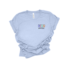 Load image into Gallery viewer, NICU Nurse Rainbow T-Shirt

