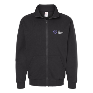 D4 Surgery Purple Hoodless Zip-Ups