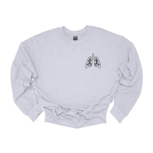 Lungs Embroidered Sweater