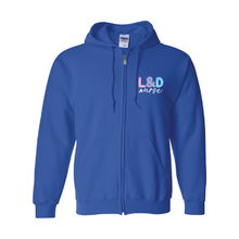 Load image into Gallery viewer, IWK BIRTH UNIT - L&amp;D Zip-Up Hoodies
